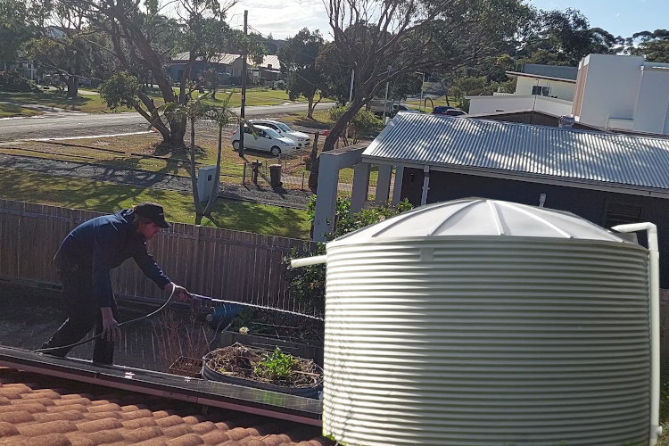 
Rainwater-Dependent Site in wollongong Benefits from Gutter Cleaning